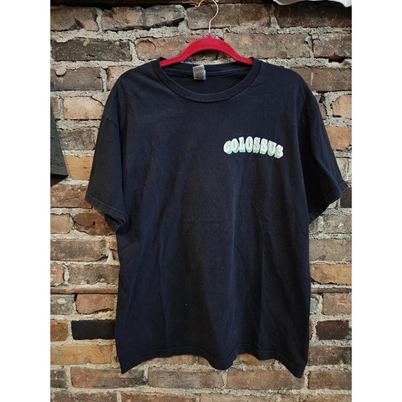 Gildan Other - Colossus Shirt Mens Large‎ Black Triple B Records Hardcore Band Graphic Tee